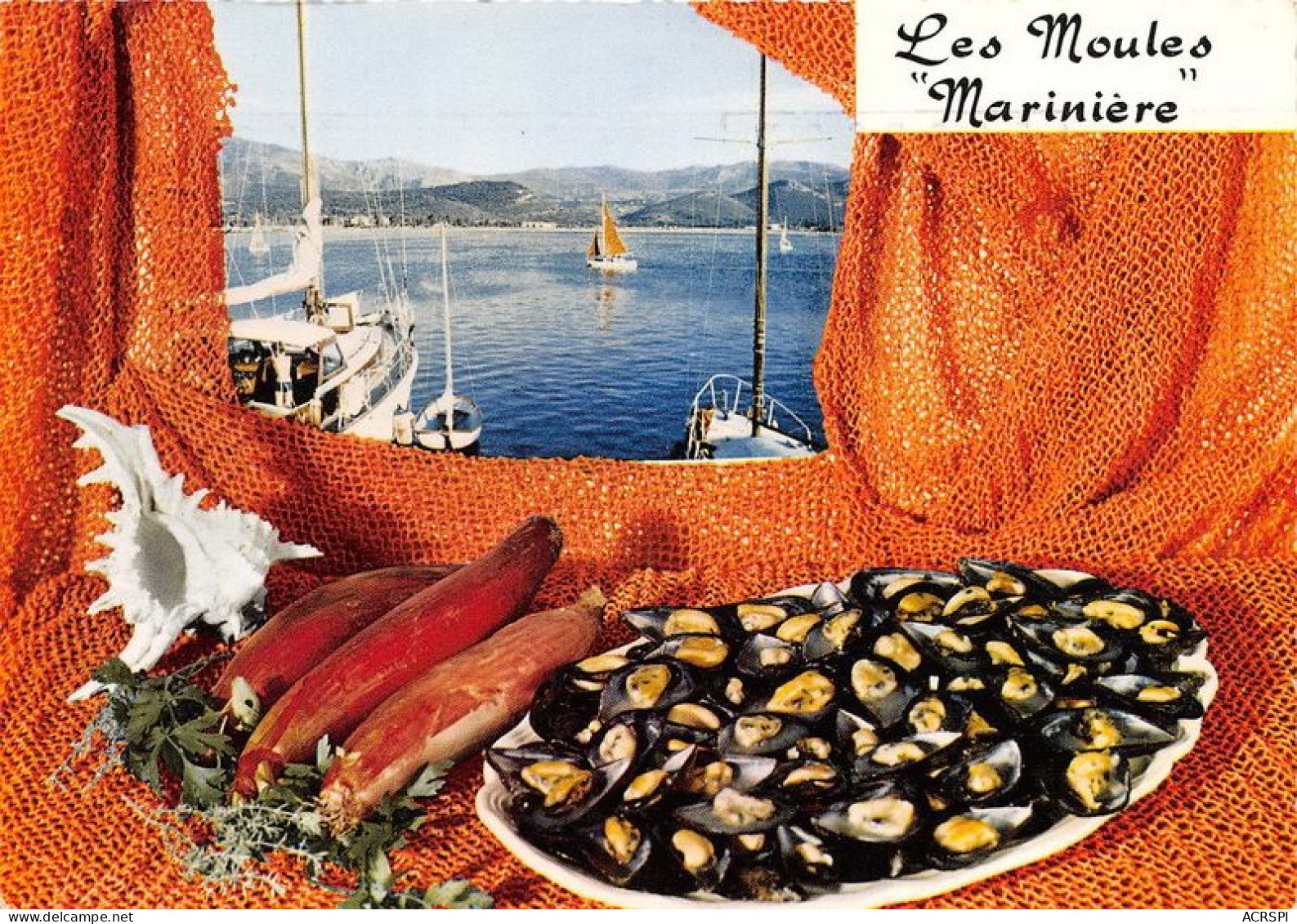 LES MOULES MARINIERE 7(scan Recto-verso) MA1084 - Recettes (cuisine)
