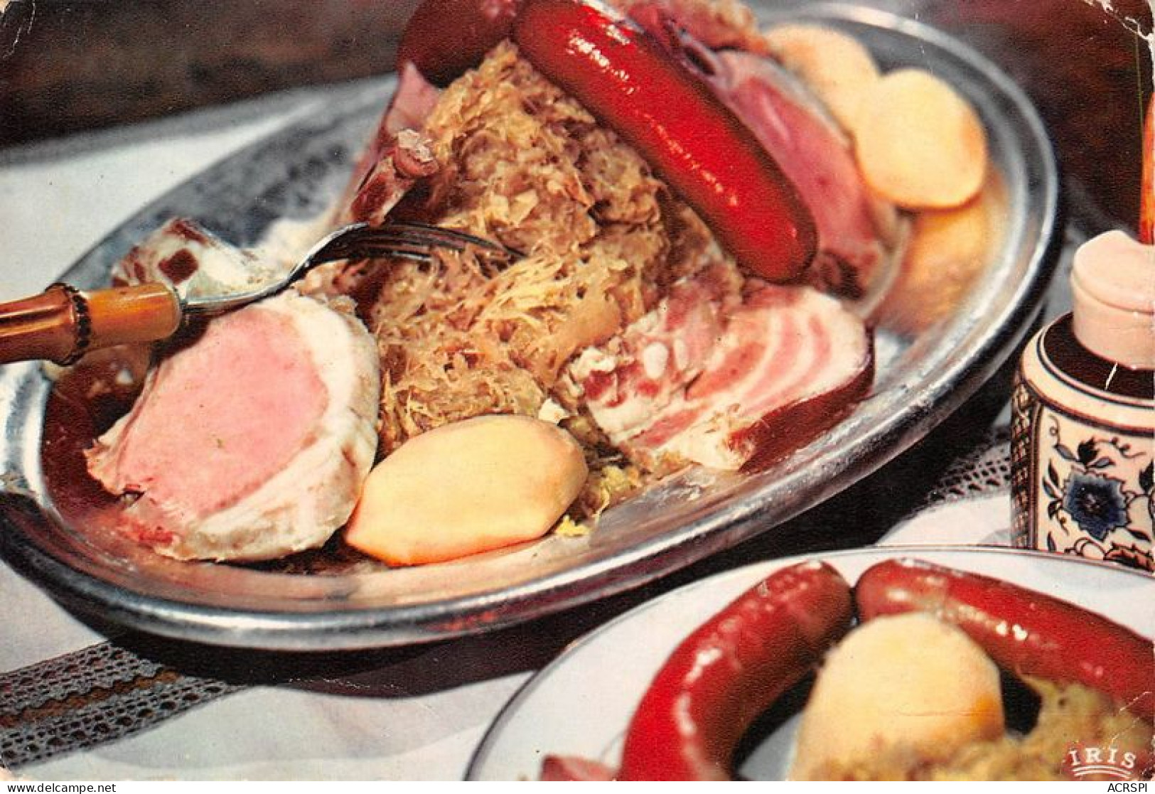 CHOUCROUTE En Alsace Pour 6 Personnes 11(scan Recto-verso) MA1084 - Ricette Di Cucina