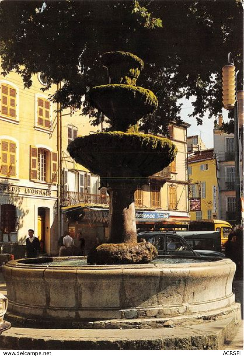 BRIGNOLES Fontaine De La Place Caramy 13(scan Recto-verso) MA1099 - Brignoles