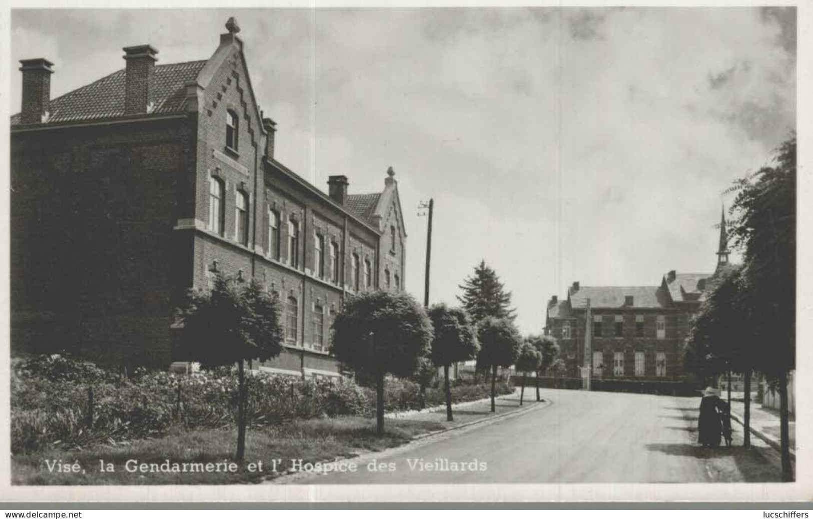 Visé - La Gendarmerie Et L'hospice Des Vieillards - 2 Scans - Visé