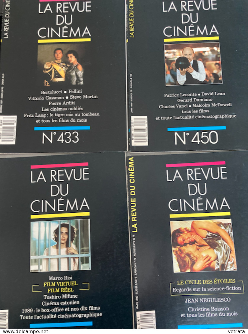 16 N° De La Revue Du Cinéma  & Une Reliure : N° 381/388/401/402/406/408/412/418/425/426/433/450/457/458/470/471(1983/199 - Magazines