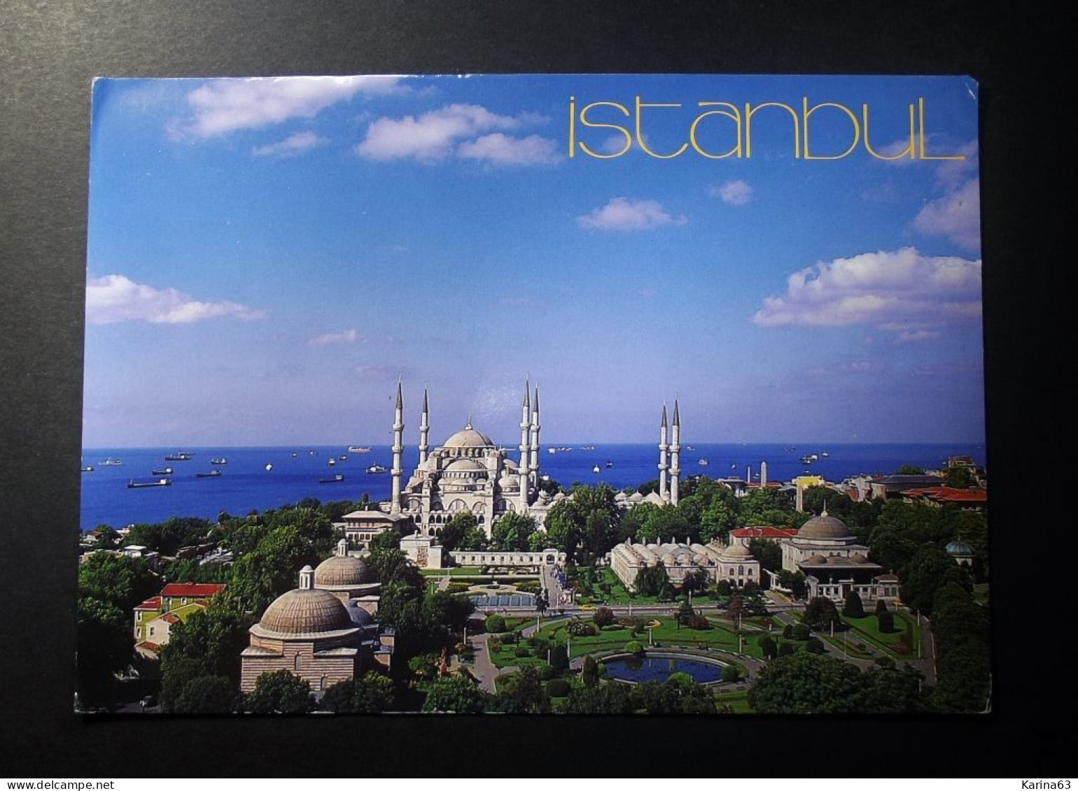 Turkiye - Turkey - Istanbul - Sultanahmet Camii  - Blue Mosque - Mosquée Bleue - Used With Stamp/timbre °3193 Golf - Turquie