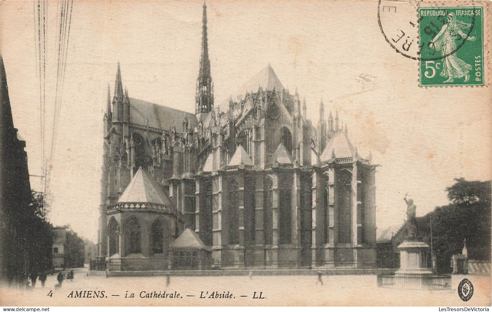 FRANCE - Amiens - La Cathédrale - L'Abside - LL - Carte Postale Ancienne - Amiens