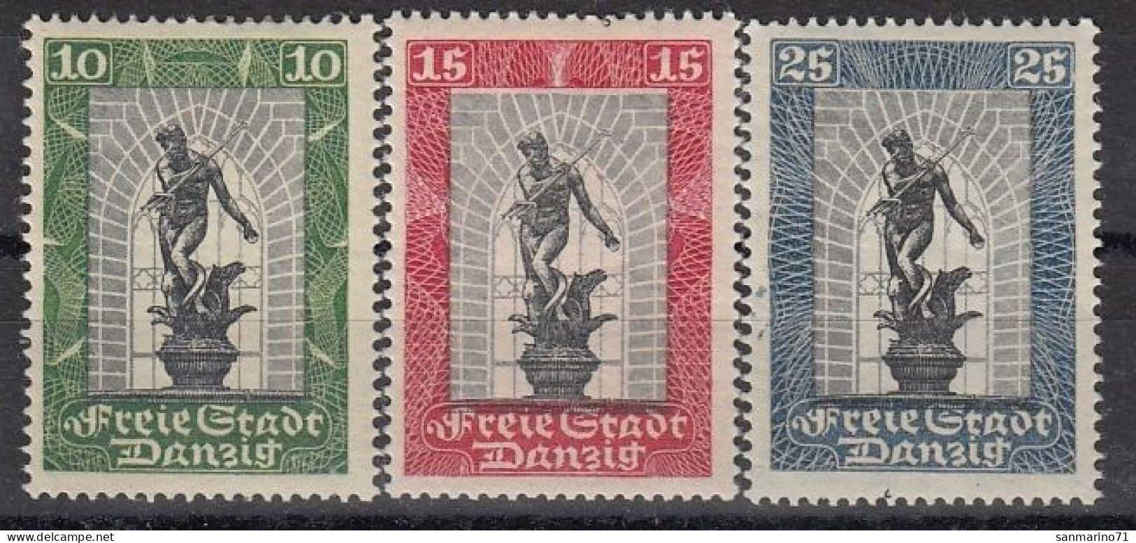 GERMANY Danzig 217-219,unused (**) - Neufs