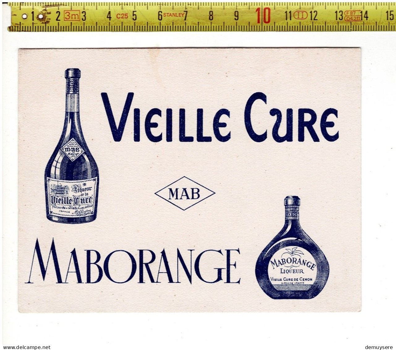 SOLDE 2005 - VIEILLE CURE MABORANGE - Publicidad