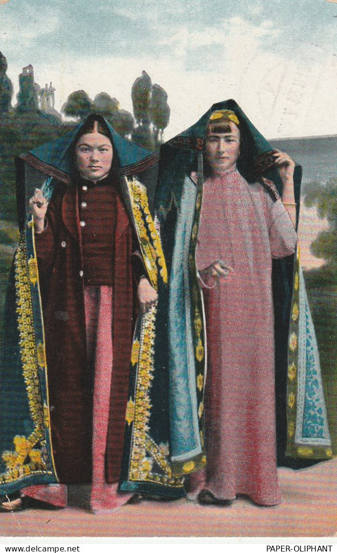 USBEKISTAN - SARTEN, Trachten, 1916, Deutsche Feldpost - Uzbekistán