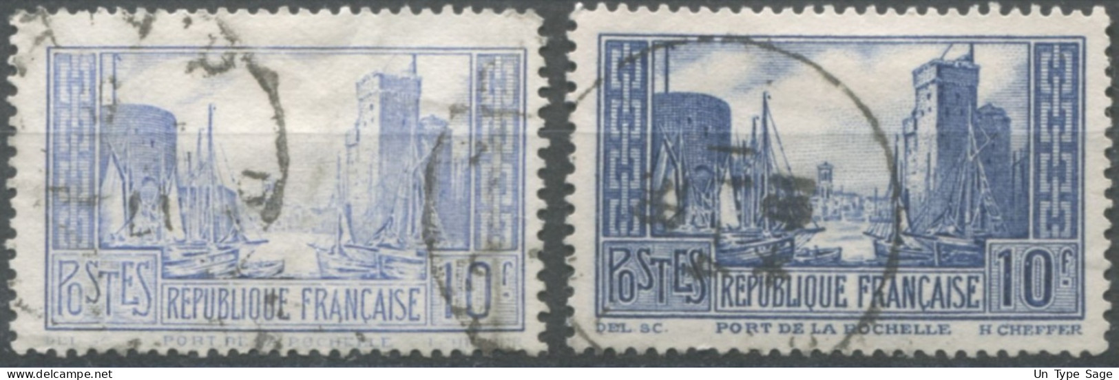 France N°261 Et 261b - Oblitérés - (F1645) - Oblitérés