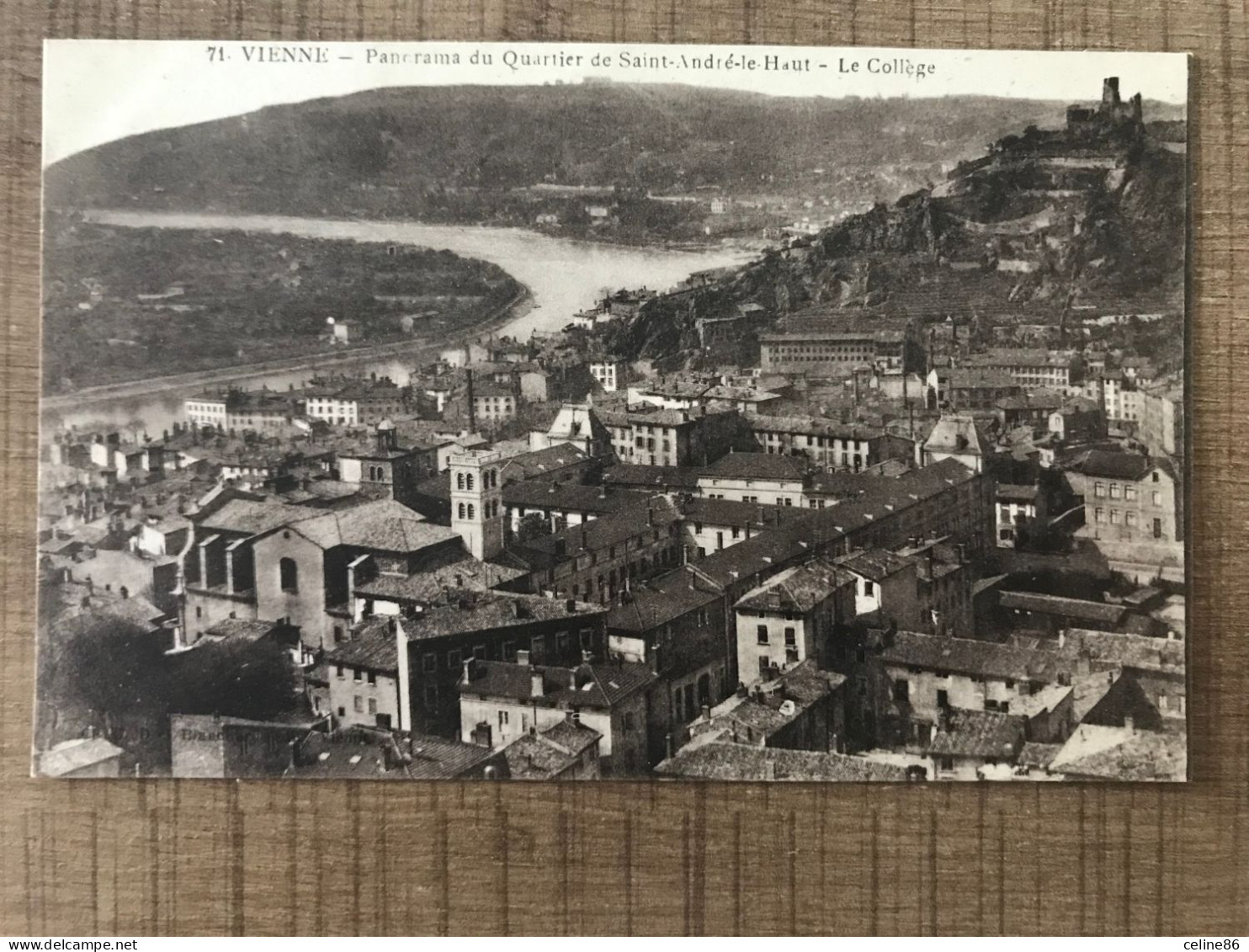  VIENNE Panorama Du Quartier De Saint André Le Haut Le Collège  - Vienne