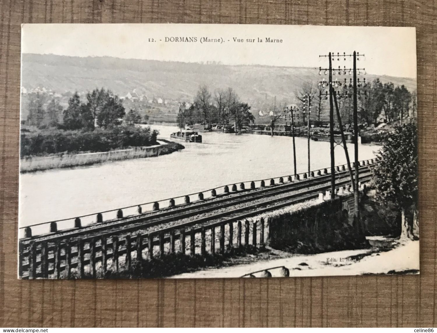  DORMANS Vue Sur La Marne  - Dormans