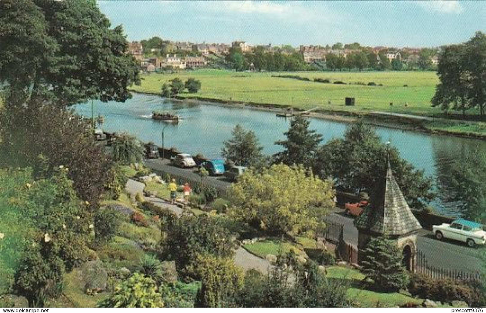 The Dee From Grosvenor Park, Chester  - Cheshire - Unused Postcard - Che1 - Chester