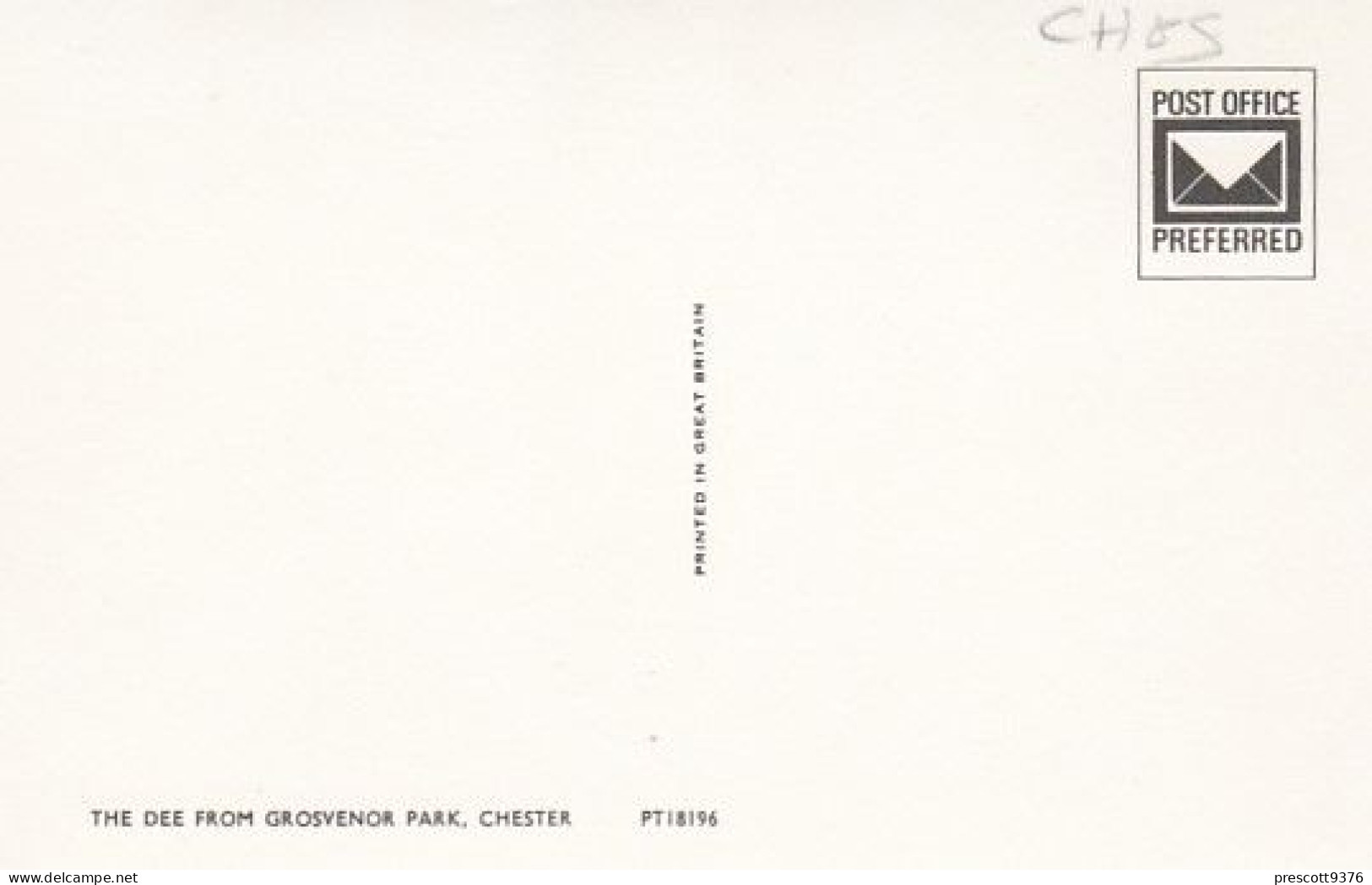 The Dee From Grosvenor Park, Chester  - Cheshire - Unused Postcard - Che1 - Chester