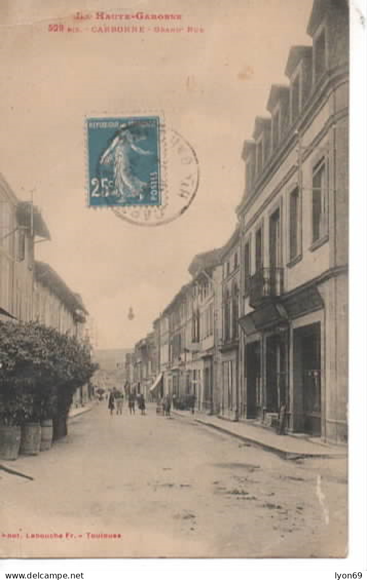 MONTAGNY  23041EY  LA RUE PRINCIPALE  OBLITERATION CACHET PRLE - Revel