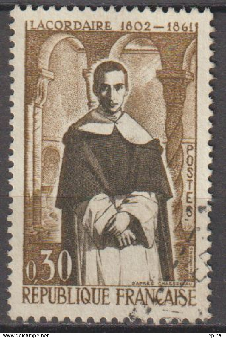 FRANCE : N° 1287 Oblitéré (Jean-Baptiste Henri De Lacordaire) - PRIX FIXE - - Oblitérés