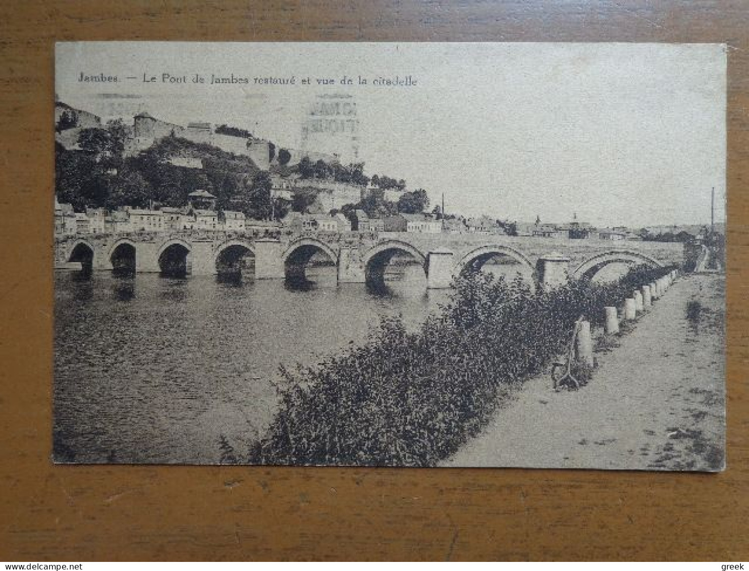 Jambes: Le Pont De Jambes Restauré Et Vue De La Citadelle -> Beschreven - Namur