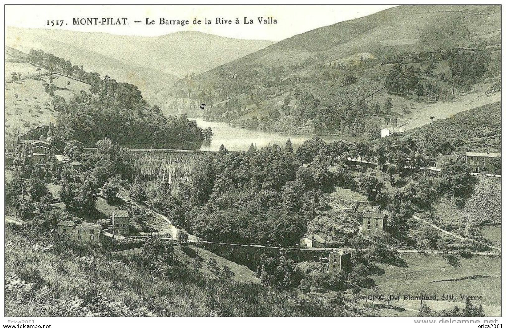 Autres & Non Classés. La Valla En Gier. Le Barrage De La Rive à La Valla En Gier. - Autres & Non Classés