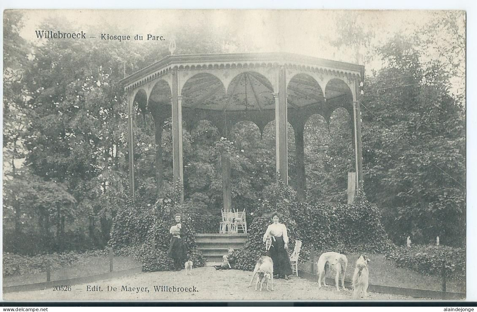 Willebroek - Willebroeck - Kiosque Du Parc - 1907 - Willebroek