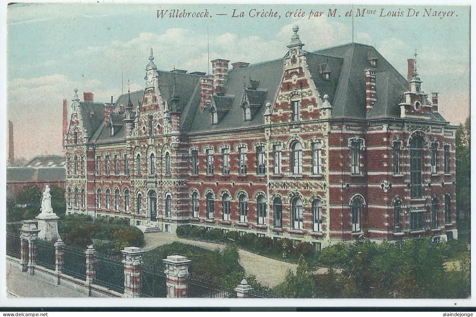 Willebroek - Willebroeck - La Crèche Créée Par M. Et Mme Louis De Naeyer - 1909 - Willebrök