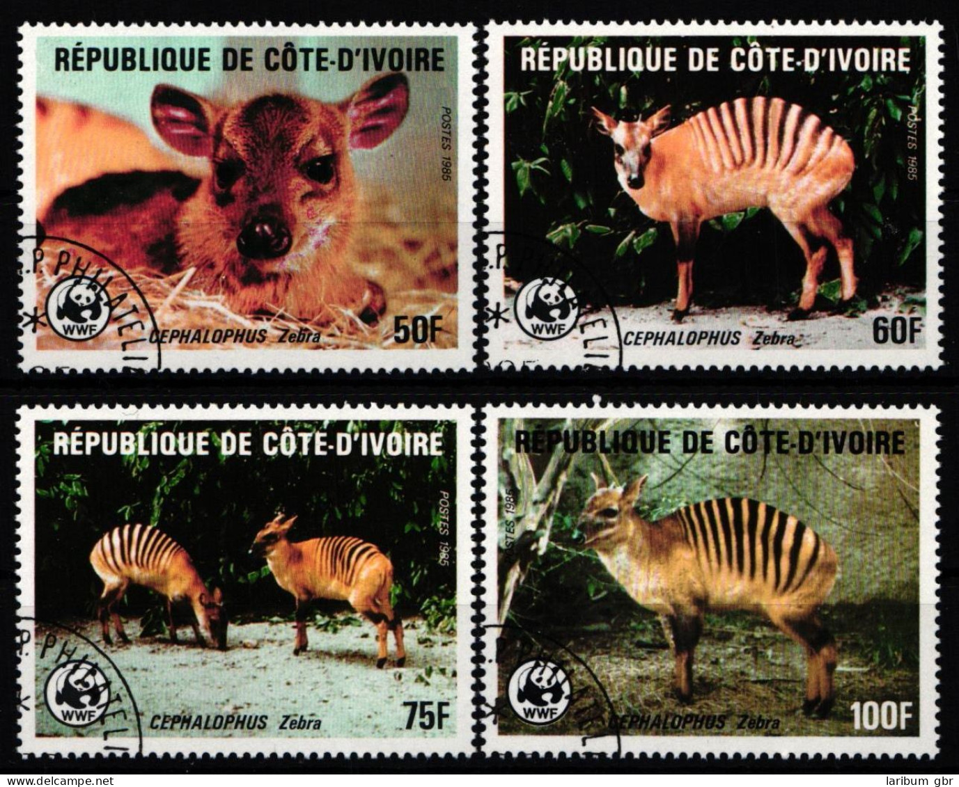 Elfenbeinküste 881-884 Gestempelt #NI588 - Côte D'Ivoire (1960-...)