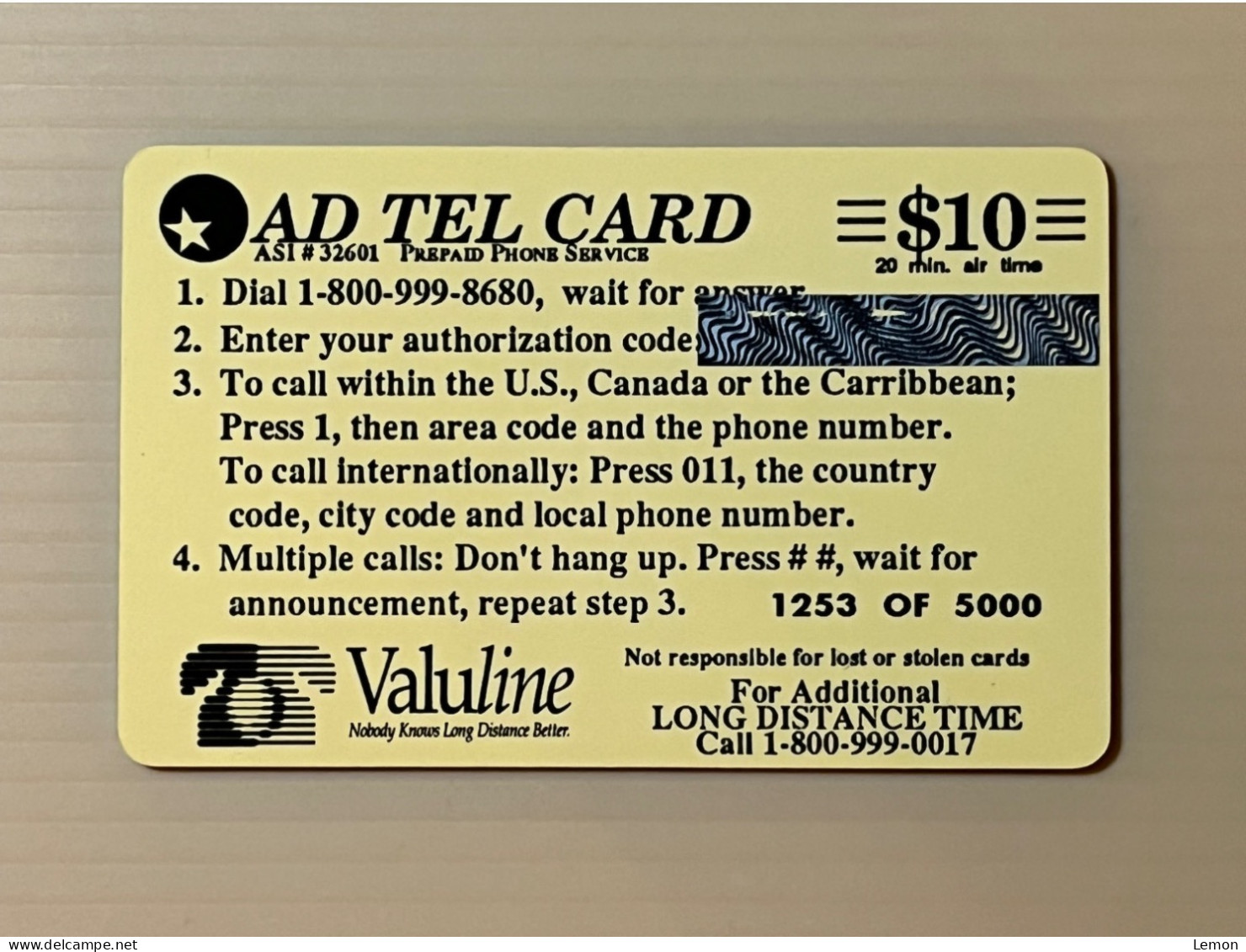 USA UNITED STATES America Prepaid Telecard Phonecard, Eagle, Set Of 1 Mint Card - Other & Unclassified