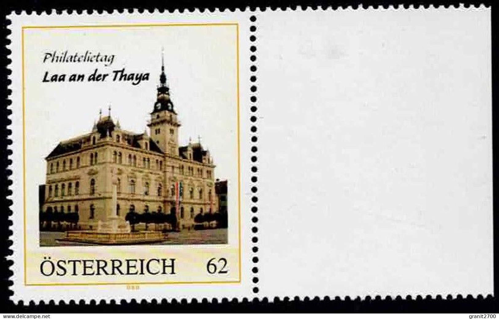 PM Philatelietag Laa An Der Thaya Ex Bogen Nr. 8100634 Vom 12.6.2012  Postfrisch - Personnalized Stamps