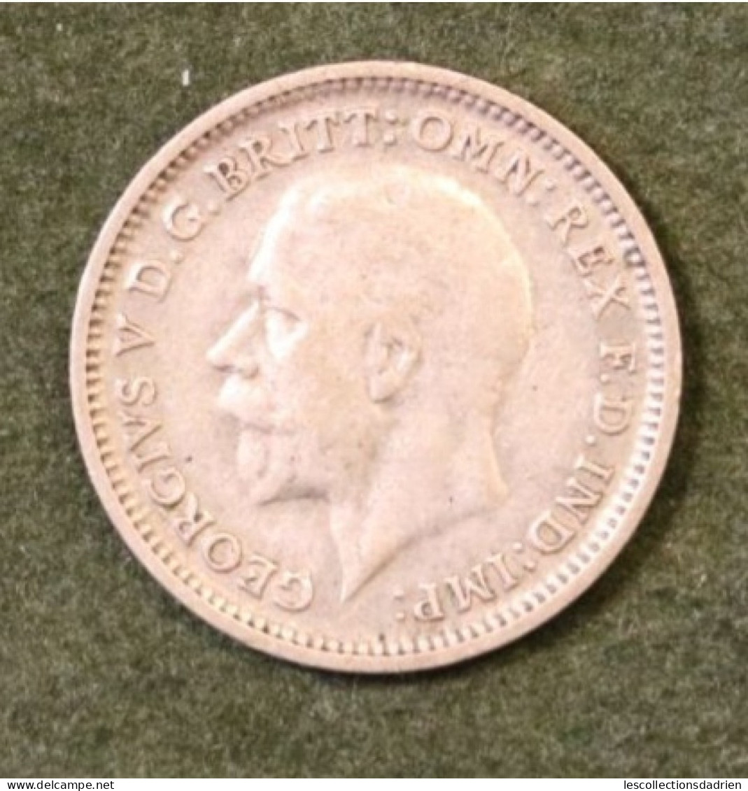 Pièce En Argent Grande-Bretagne 3 Pence 1935  - UK Silver Coin - F. 3 Pence