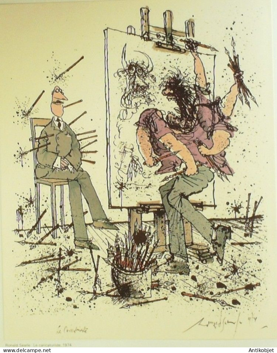 La Caricature Art & Manifeste (du 15ème Siècle à Nos Jours) Edit Skira 1974 - 5. Guerres Mondiales