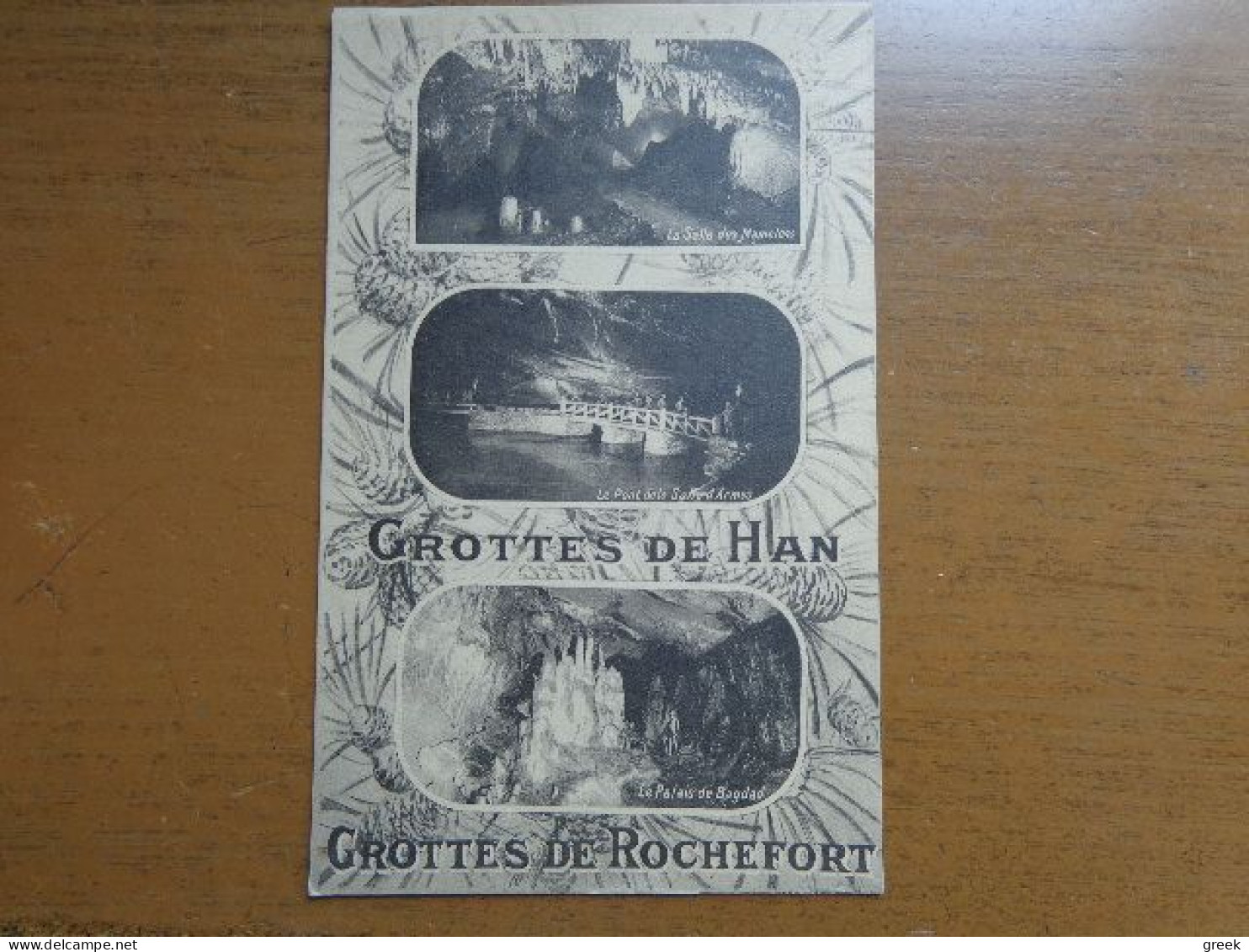 Grottes De Han, Grottes De Rochefort -> Bedrukte Achterzijde - Rochefort