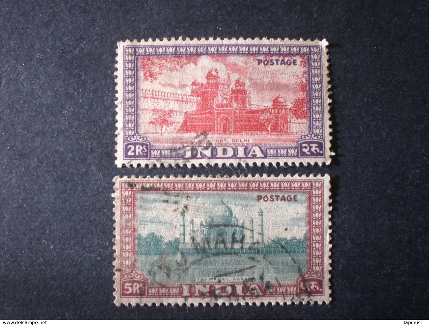 INDIA इंडिया INDE 1949 Sculptures And Buildings - Used Stamps