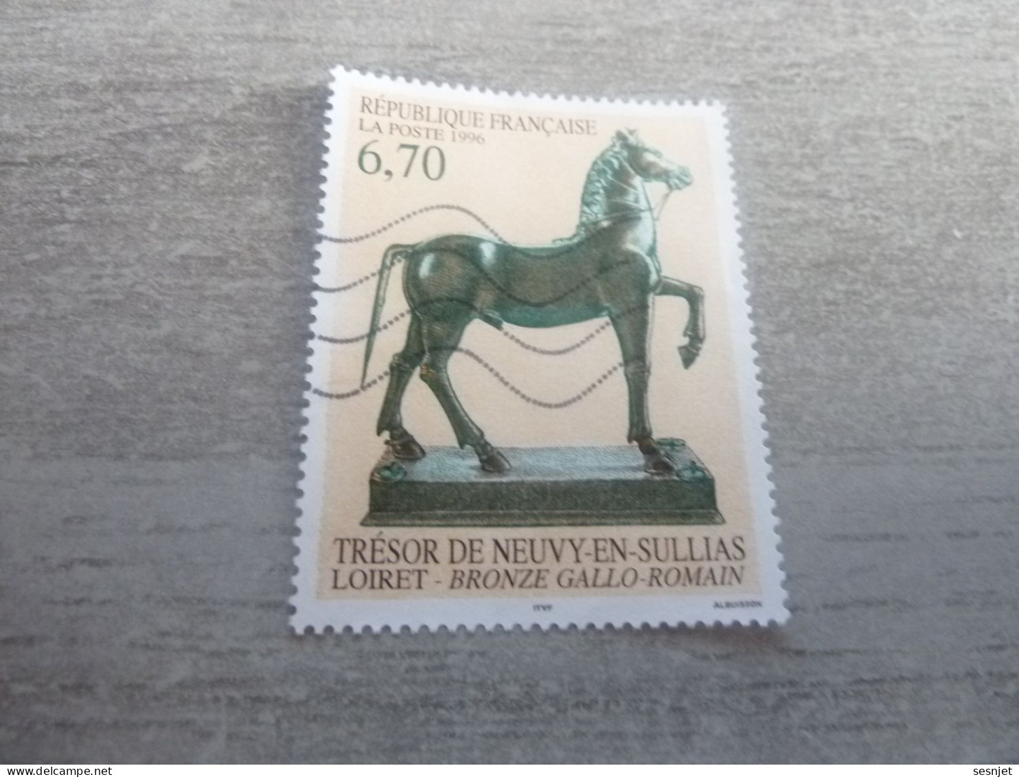 Neuvy-en-Sullias - Le Trésor - 6f.70 - Yt 3014 - Beige Rosé, Bronze, Vert Et Marron - Oblitéré - Année 1996 - - Oblitérés