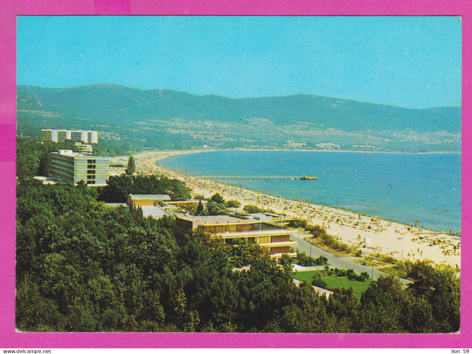 311076 / Bulgaria - Sunny Beach -  Aerial View Vue Aerienne Panorama Resort 1984 PC Septemvri Bulgarie Bulgarien - Bulgarie