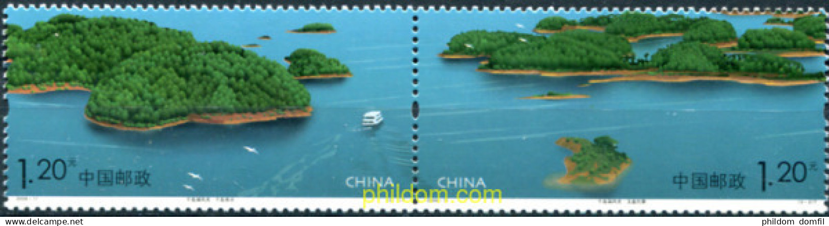 305340 MNH CHINA. República Popular 2008 LAGO QIANDACHU - Ongebruikt