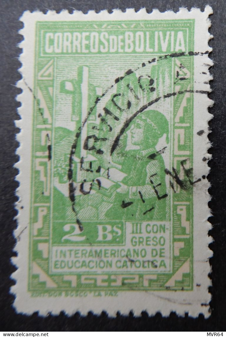 Bolivië Bolivia 1948 (2a) The Third Inter-American Catholic Education Congress - Bolivia