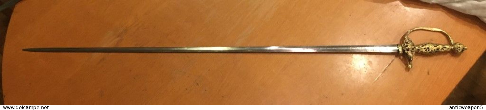 France. Épée De Style ROCOCO. M1775 (C211) - Blankwaffen