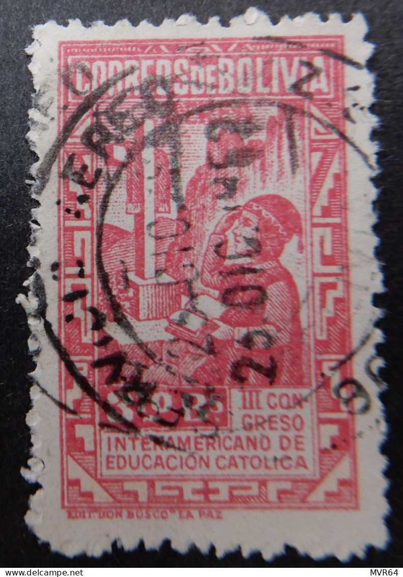 Bolivië Bolivia 1948 (2b) The Third Inter-American Catholic Education Congress - Bolivia