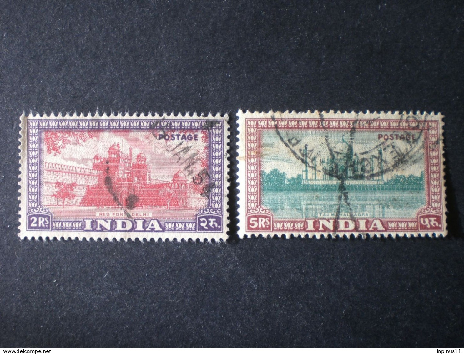 INDIA इंडिया INDE 1949 Sculptures And Buildings - Used Stamps