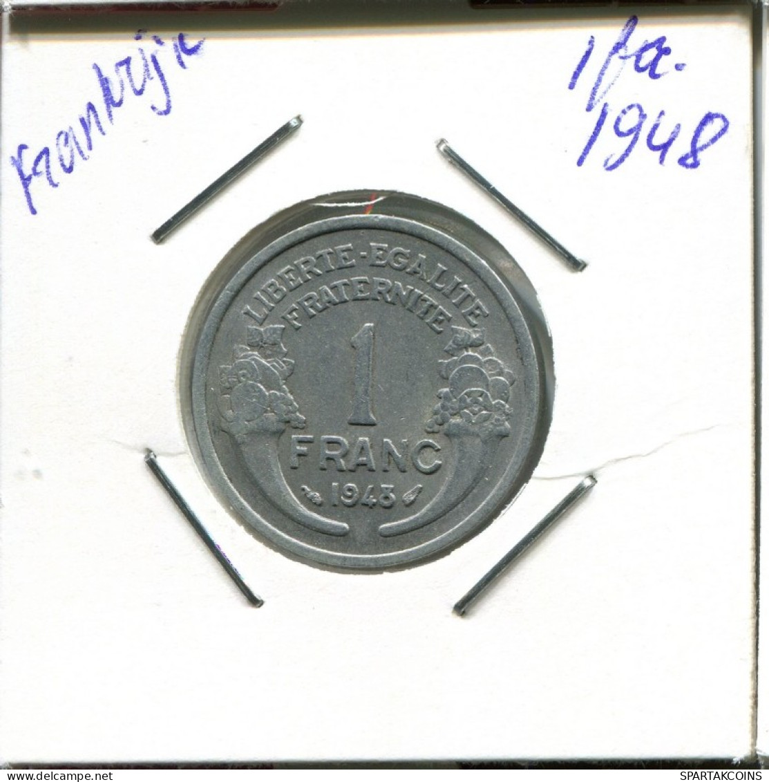1 FRANC 1948 FRANCE Coin French Coin #AN945.U.A - 1 Franc