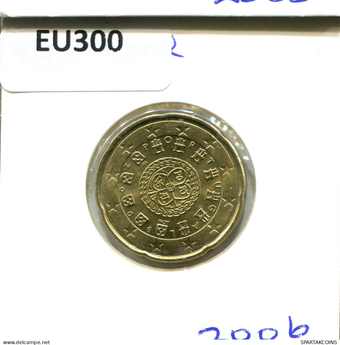 20 EURO CENTS 2006 PORTUGAL Münze #EU300.D.A - Portugal