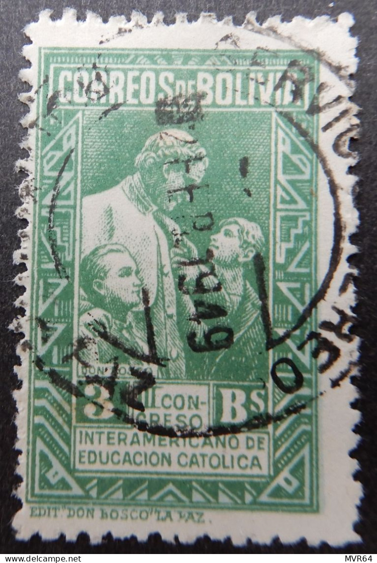 Bolivië Bolivia 1948 (3) The Third Inter-American Catholic Education Congress - Bolivie