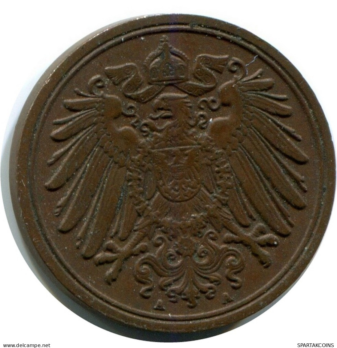 1 PFENNIG 1911 A ALEMANIA Moneda GERMANY #AX396.E.A - 1 Pfennig