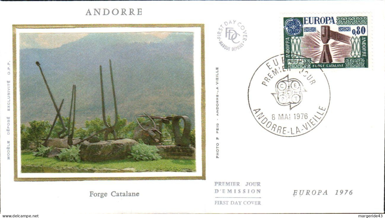 ANDORRE  LOT 42 FDC DIFFERENTS - Lots & Kiloware (mixtures) - Max. 999 Stamps