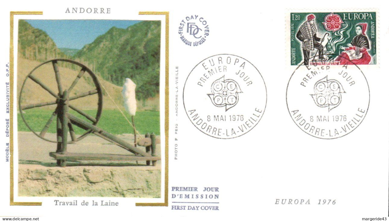 ANDORRE  LOT 42 FDC DIFFERENTS - Lots & Kiloware (mixtures) - Max. 999 Stamps