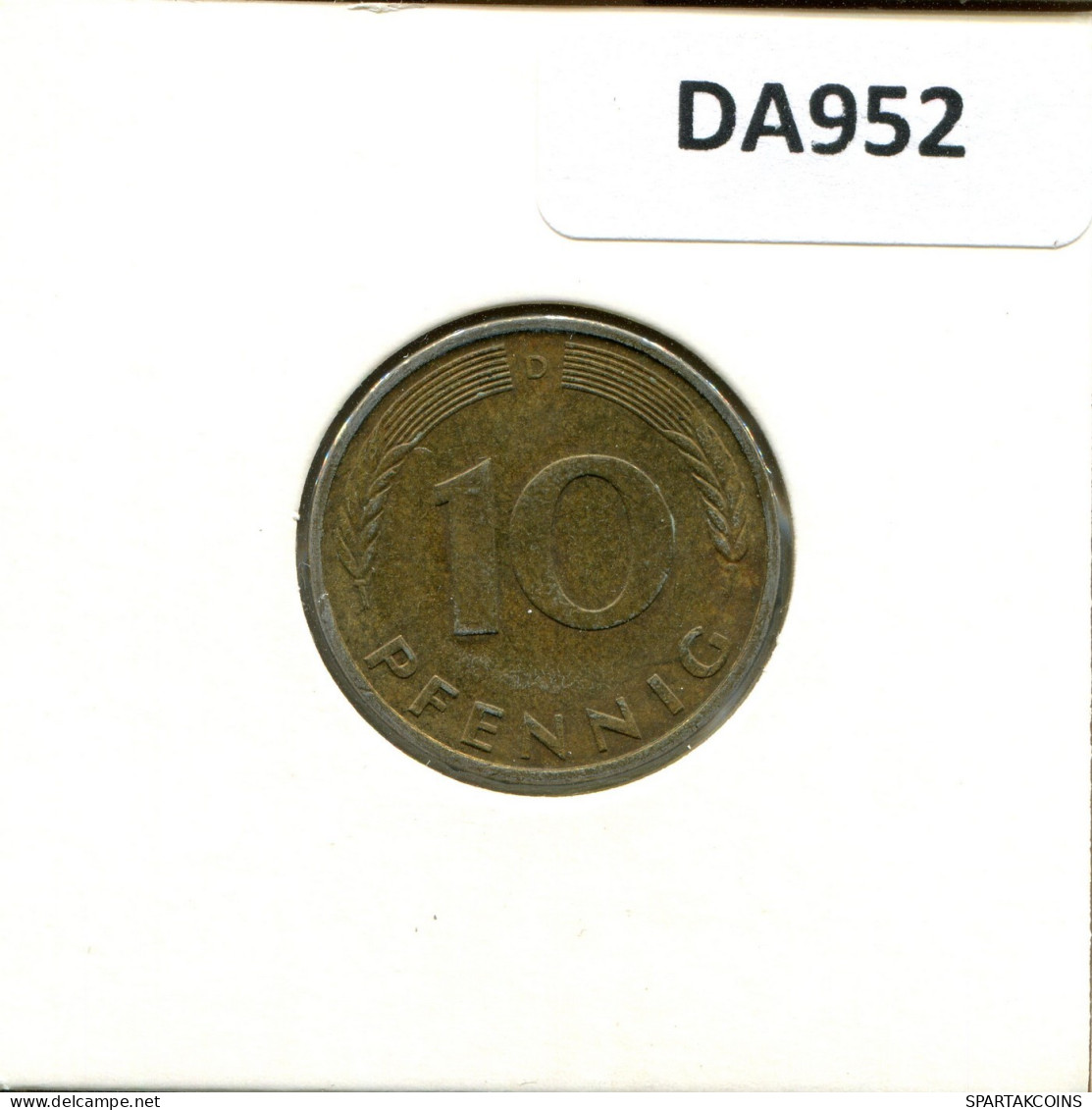 10 PFENNIG 1990 D BRD DEUTSCHLAND Münze GERMANY #DA952.D.A - 10 Pfennig