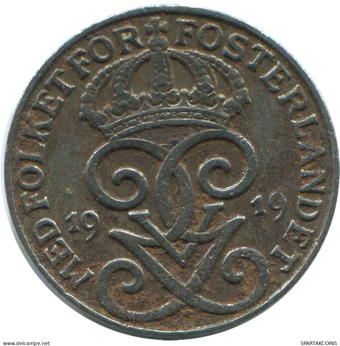 1 ORE 1919 SWEDEN Coin #AD156.2.U.A - Sweden