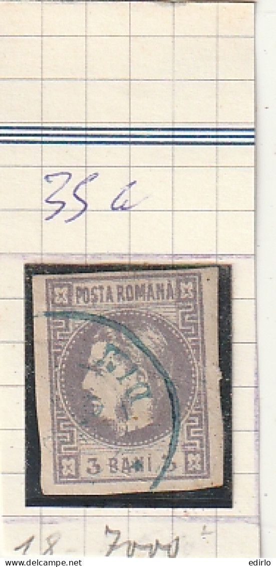 ///  ROUMANIE  ///   MOLDAVIE  -- N° 18  Côte 35€  - 1858-1880 Moldavië & Prinsdom