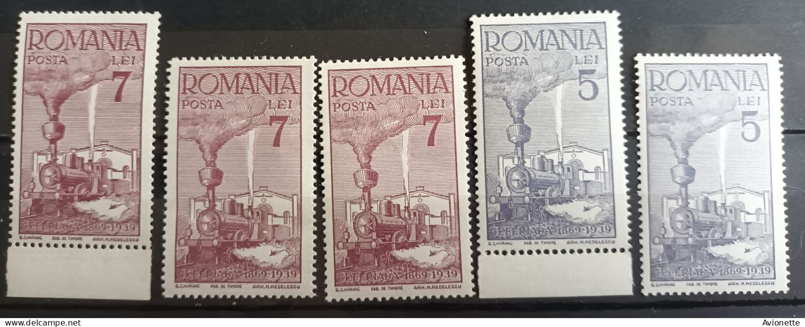 Romania 1939 (11 Timbres Neufs) - Ungebraucht