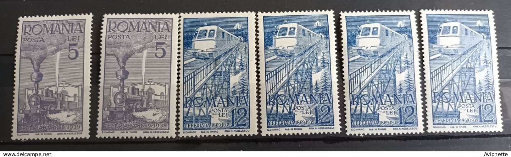 Romania 1939 (11 Timbres Neufs) - Unused Stamps