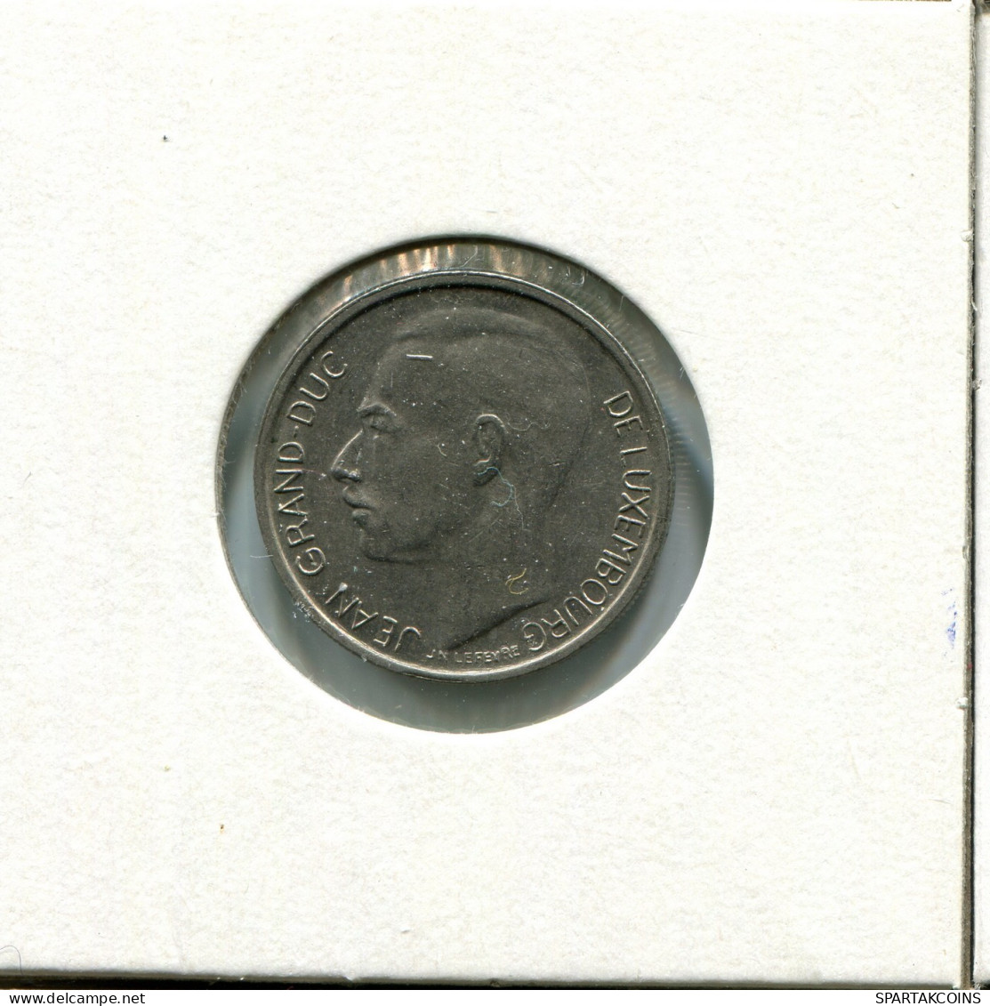 1 FRANC 1971 LUXEMBURG LUXEMBOURG Münze #AW833.D.A - Luxembourg