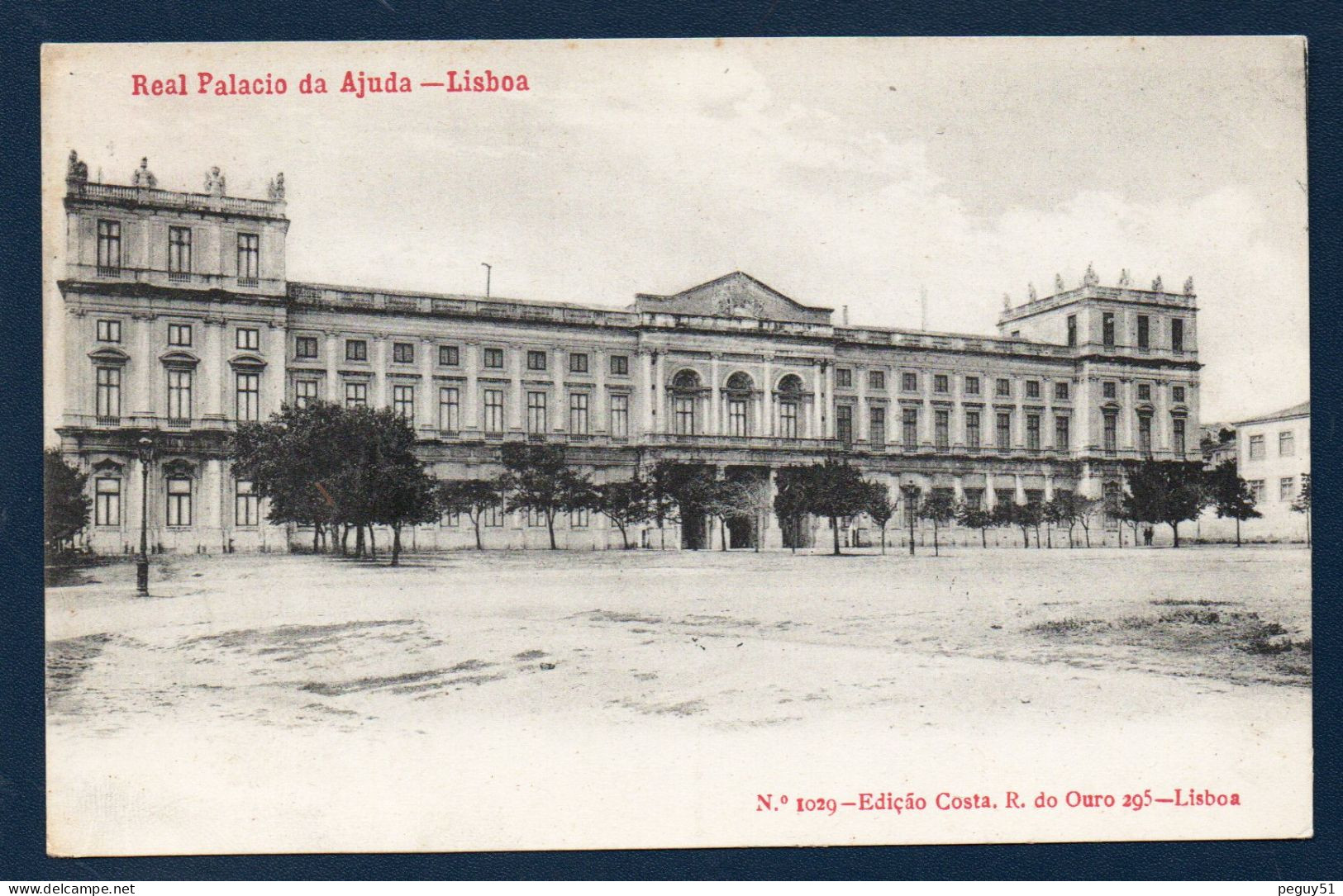 Lisboa. Real Palacio Da Ajuda. Palais Royal ( 1795-1861. Louis 1er Et Maria Pia De Savoie). Musée , Bibliothèque. - Lisboa