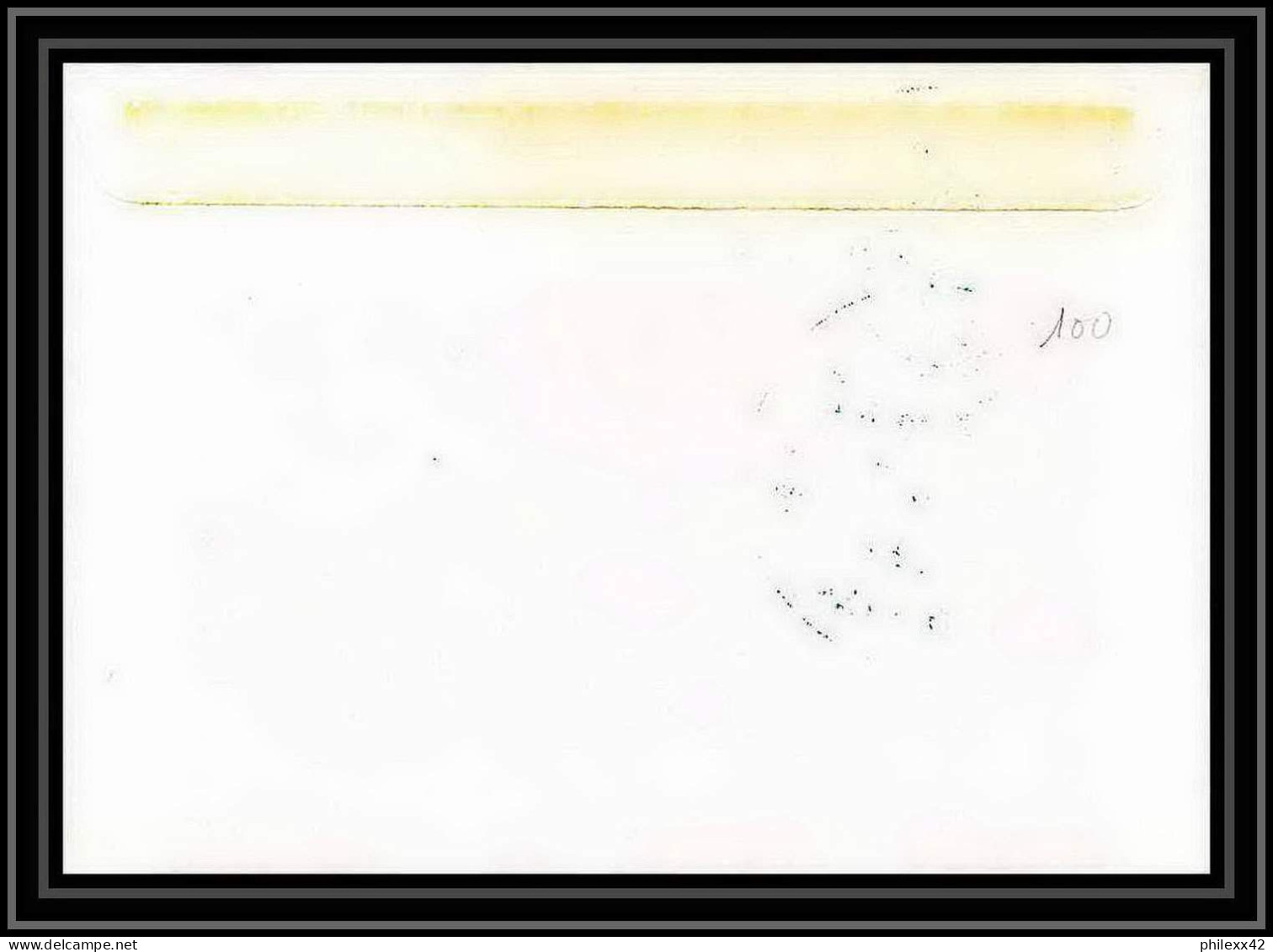 1698 Fish Astrobale 6/11/1990 Signé Signed Daudon TAAF Antarctic Terres Australes Lettre (cover) - Briefe U. Dokumente