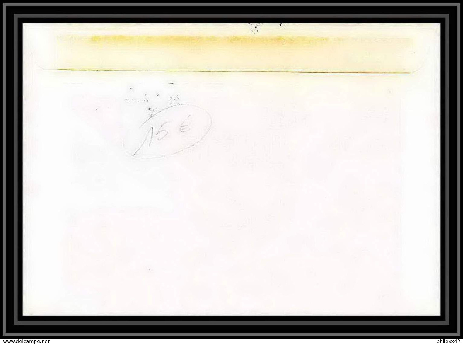 1661 Sapmer Navire Austral Ile Saint Paul 9/1/1990 TAAF Antarctic Terres Australes Lettre (cover) - Antarctische Expedities